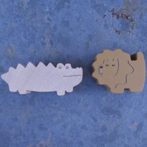 Krokodil und Löwe Hausbesuche